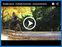 Rugby injury – Multiple Fractures- Surgical Fixation